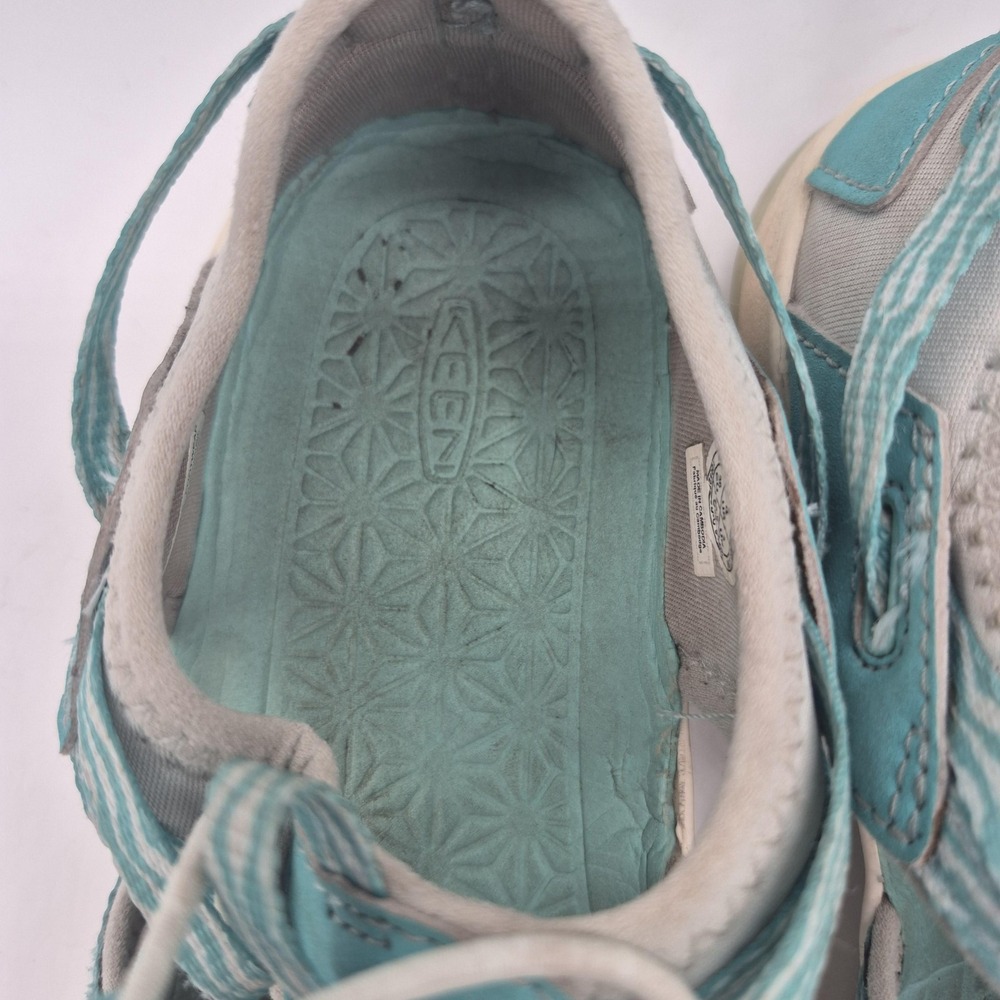 Keen Whisper Sandals Youth Girls Size 4 Blue Bungee Hiking Sport Water Shoes - Picture 11 of 13